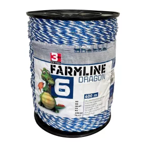   FarmLine Dragon 6 villanypásztor vezeték - 4mm - 400m - 330kg - 0,125 Ω/m