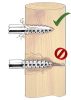 Easy Drill erősített facsavaros szigetelő 25 db/csom.