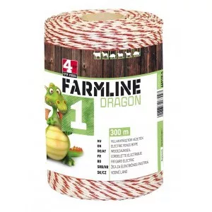 FarmLine Dragon1 Villanypásztor Vezeték - 3mm - 300m - 100kg - 0,623 Ω/m