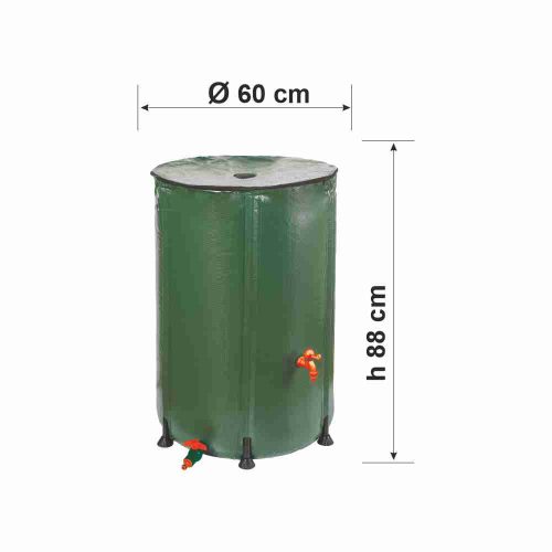 RAMP 250 literes szétszedhető esővízgyűjtő tartály (RZB250)