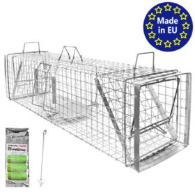 Élve fogó rókacsapda 120x34x34