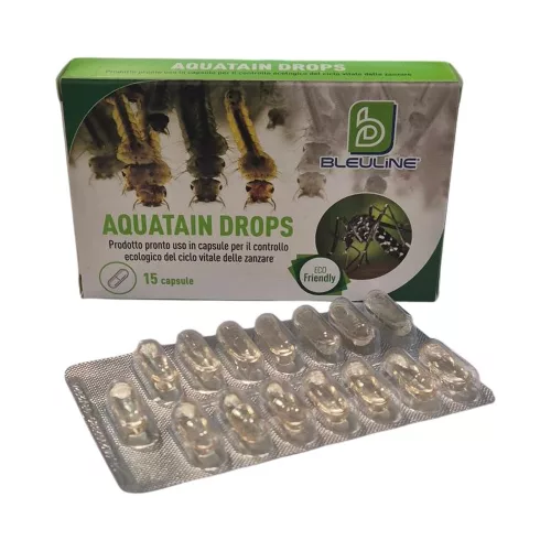 AQUATAIN DROPS szúnyogirtó kapszulla 15db/cs