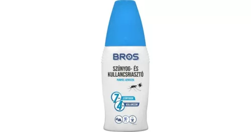 Bros Szúnyog-és kullancsriasztó pumpás aeroszol, 100 ml