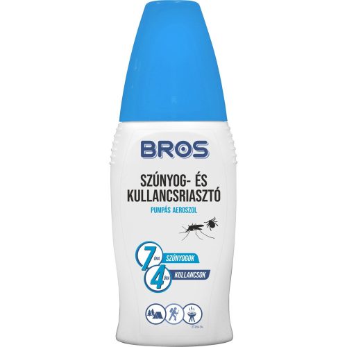 BROS Szúnyog és kullancsriasztó spray 50ml, pumpás