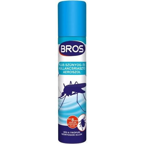 BROS Szúnyog és kullancsriasztó aerosol 90ml