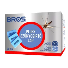   Bros Szúnyogirtó lapka elektromos készülékhez 20db/csomag