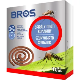 BROS Szúnyogirtó és riasztó spirál 10db/cs
