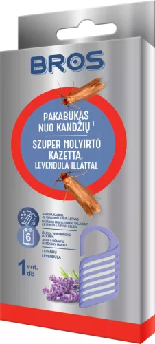 BROS Molyirtó kazetta levendula  illatú