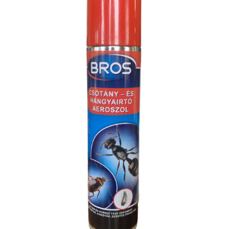 Bros Szuper csótány-hangya-és ágyipoloska irtó aerosol 400ml