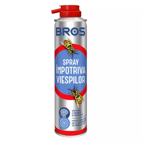 Bros Darázs és Lódarázsirtó Aeroszol 600 ml