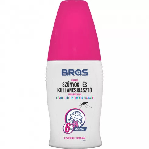 Bros Szúnyogriasztó pumpás 50ml SENSITIVE