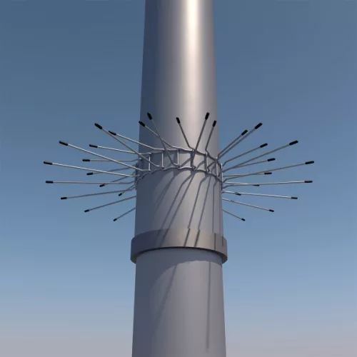 Nyest és macska elleni védő gallér 74cm-Gardigo