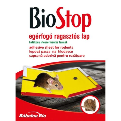 BioStop egérfogó ragasztós lap