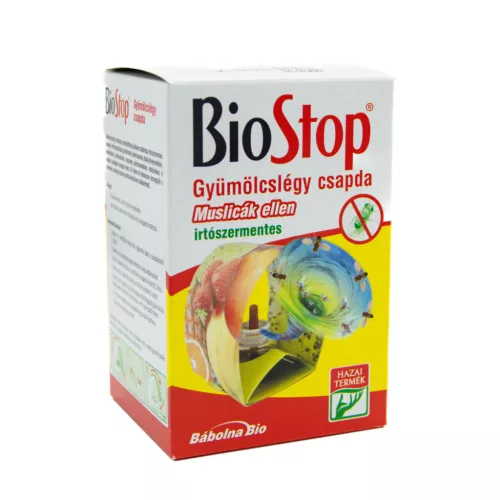 Biostop gyümölcslégy (muslinca) csapda csalival 30ml