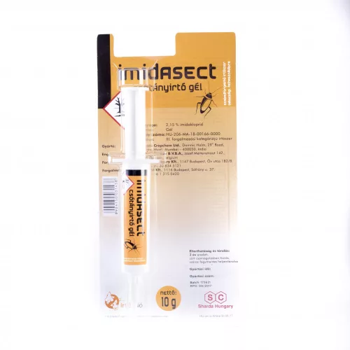 Imidasect csótányirtó gél 15g