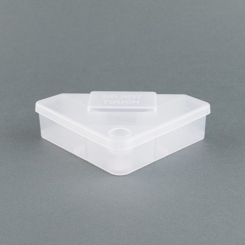 Sarokba helyezhető egérdoboz - átlátszó