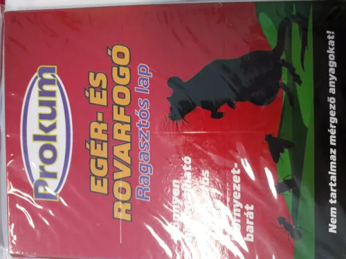 Kicsi Méregmentes Ragadólap- Egér-, Patkány ragasztó