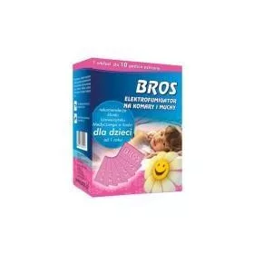   BROS Elektromos szúnyogriasztó készülék Sensitive lapkával