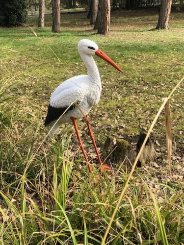 Ubbink Állatfigura gólya, 88 cm
