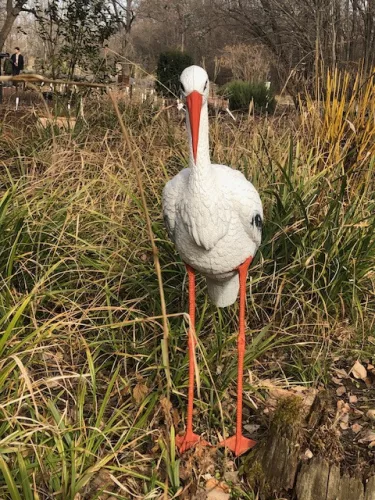 Ubbink Állatfigura gólya, 88 cm