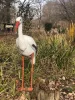 Ubbink Állatfigura gólya, 88 cm