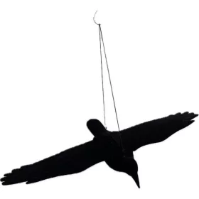  Velda Kitárt szárnyú varjú plüss/flokkolt  80*11*46 cm S002