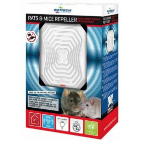   Weitech Vibrációs/rezgő patkány és egérriasztó - tetőtérre 150m2 (WK0400)