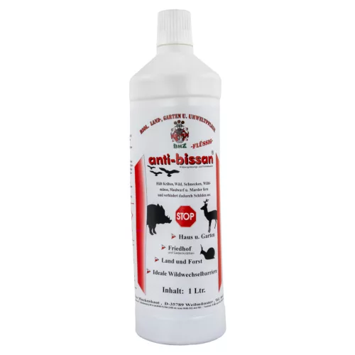 Anti-Bissan vadriasztó és távoltartó szer 1L, folyadék