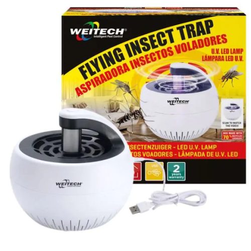 Weitech ventillátoros beltéri rovarcsapda 30m2