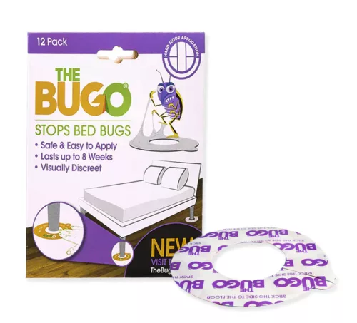 BUGO ágyi poloska csapda kemény felületre 12db/cs
