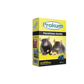 Prokum Paraffinos rágcsálóirtó blokk- 300g