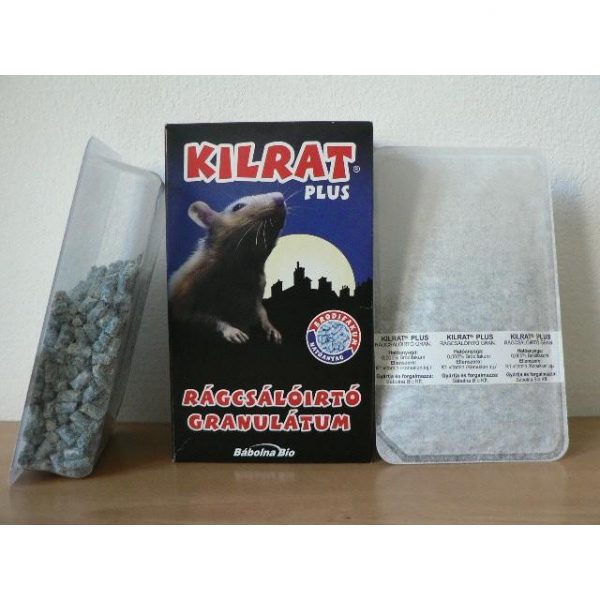 Kilrat Plusz rágcsálóirtó granulátum - 0,35 kg
